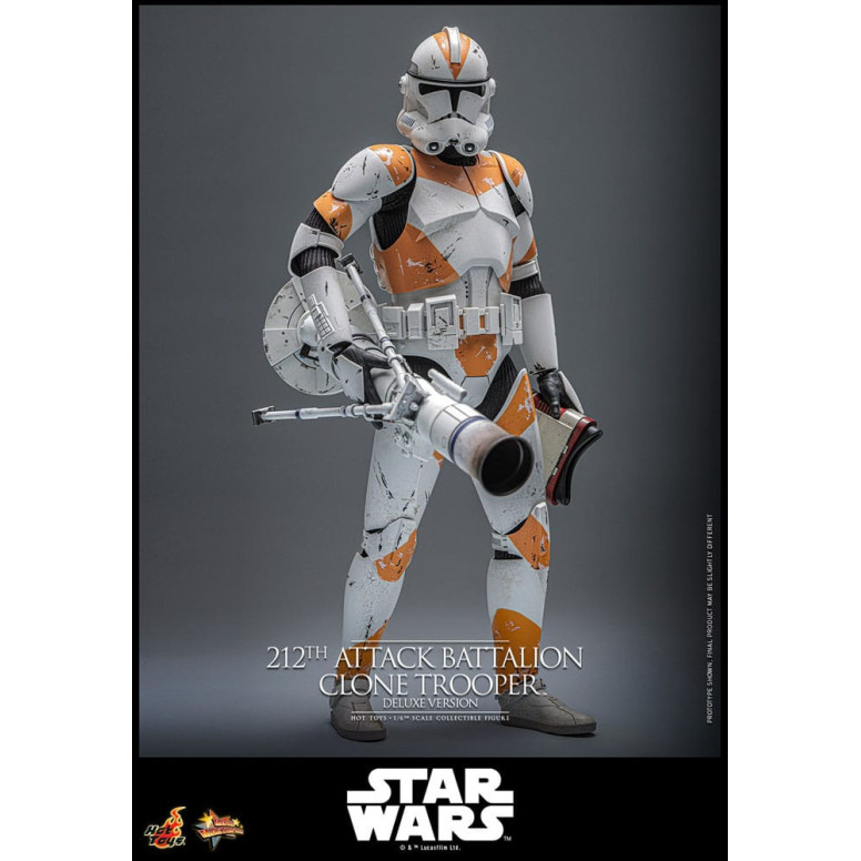 Hot Toys Star Wars - 212th Attack Battalion Clone Trooper Deluxe Version - The Clone Wars 1/6