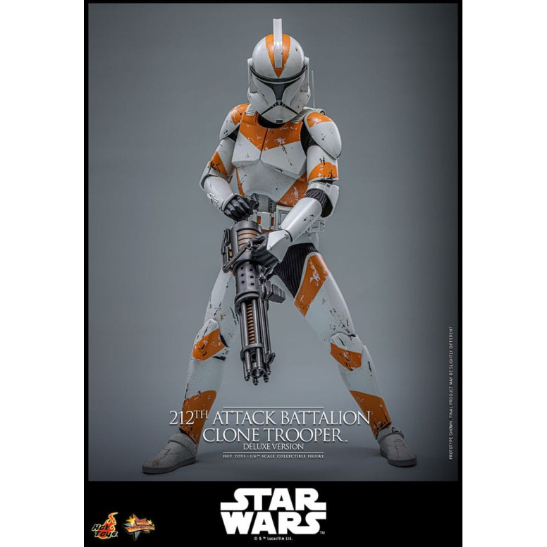 Hot Toys Star Wars - 212th Attack Battalion Clone Trooper Deluxe Version - The Clone Wars 1/6