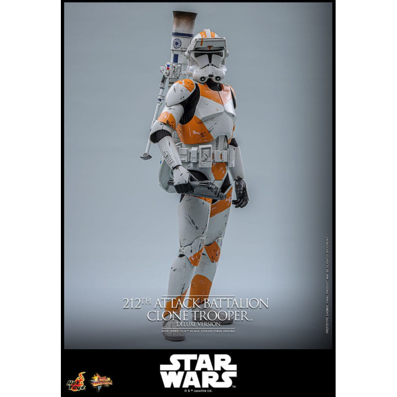 Hot Toys Star Wars - 212th Attack Battalion Clone Trooper Deluxe Version - The Clone Wars 1/6