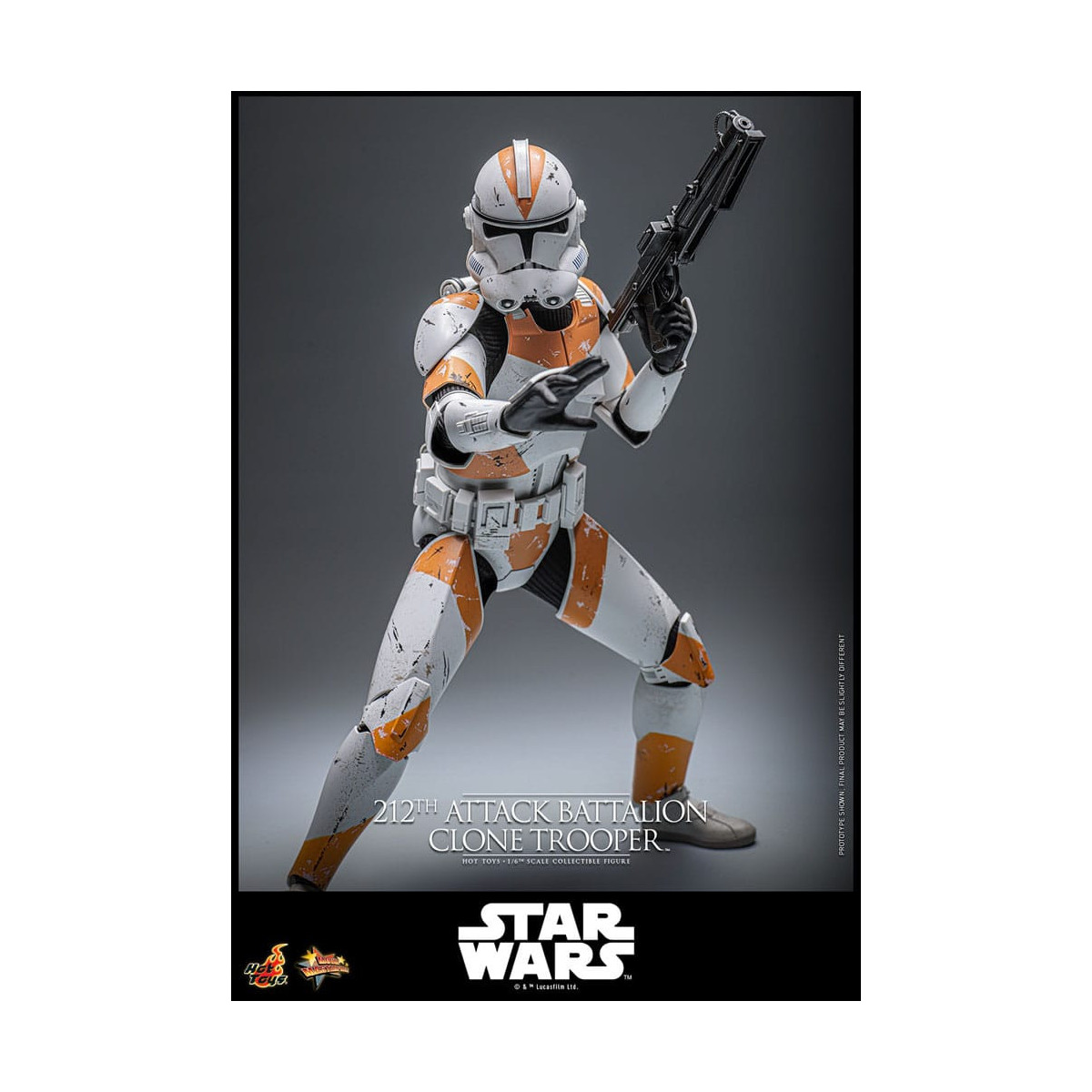 Hot Toys Star Wars - 212th Attack Battalion Clone Trooper Deluxe Version - The Clone Wars 1/6
