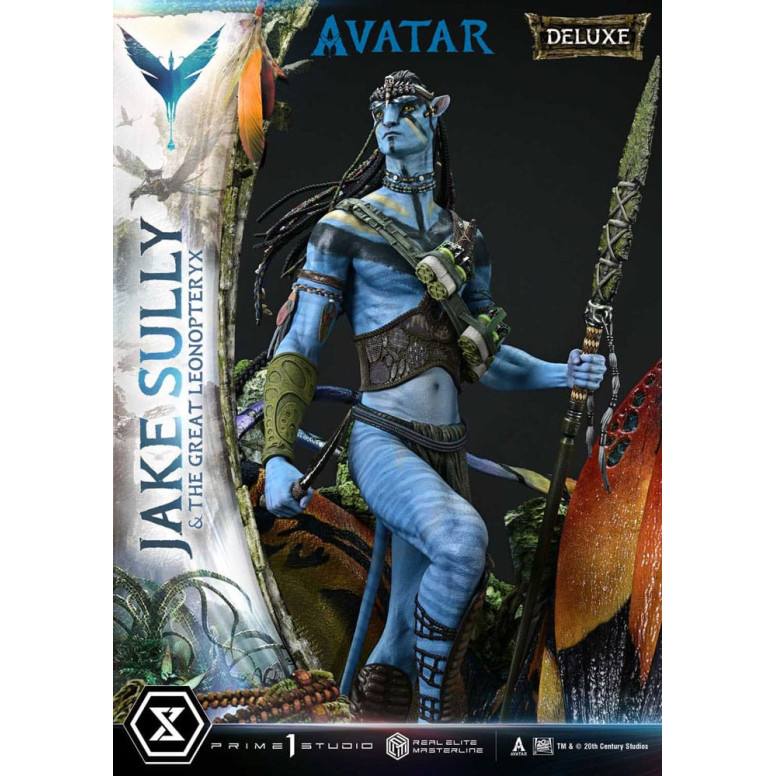 Prime 1 Studio Avatar - Jake Sully & The Great Leonopteryx Deluxe Version 1/4