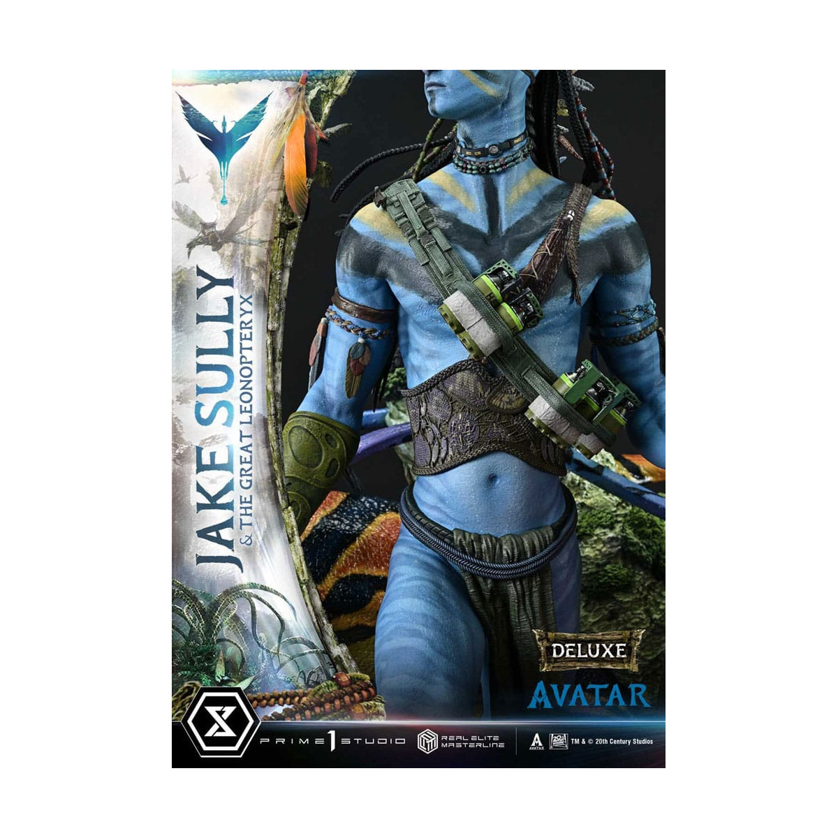 Prime 1 Studio Avatar - Jake Sully & The Great Leonopteryx Deluxe Version 1/4