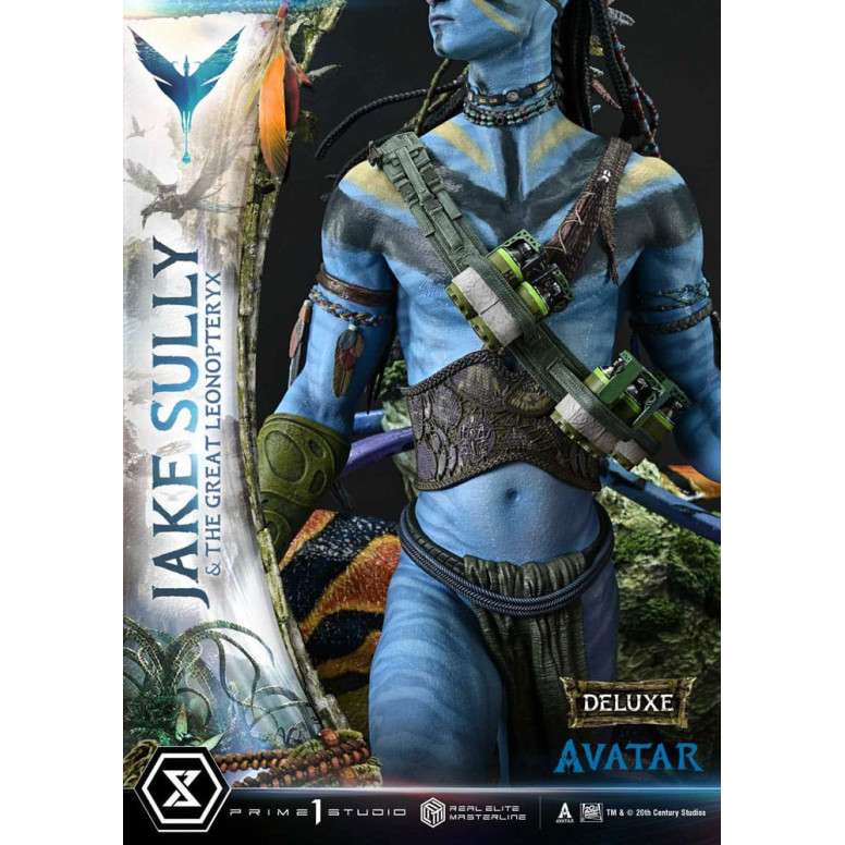 Prime 1 Studio Avatar - Jake Sully & The Great Leonopteryx Deluxe Version 1/4