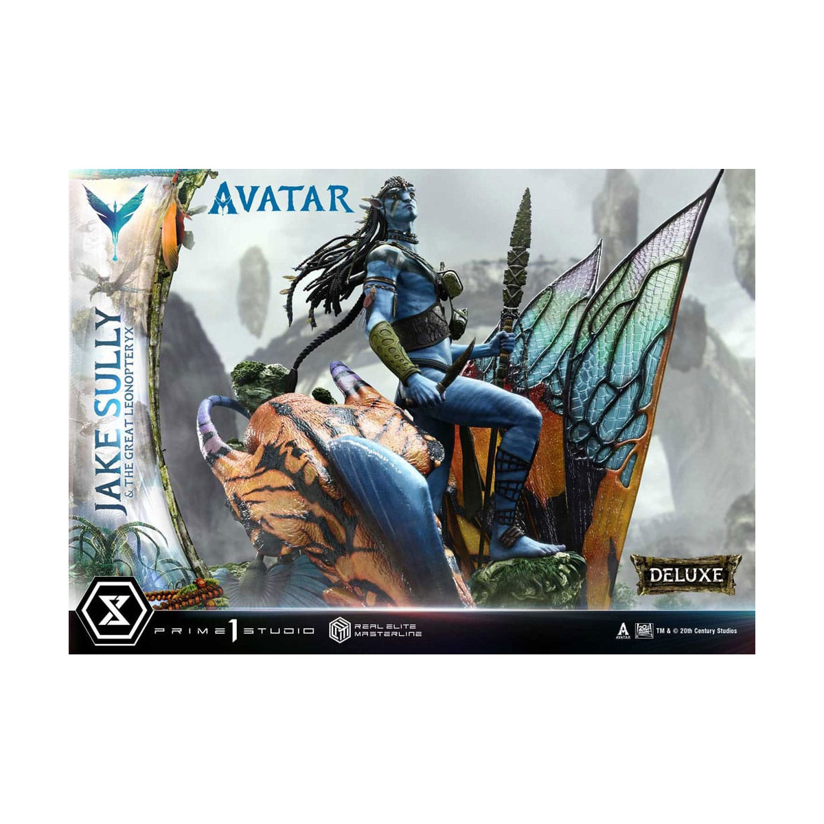 Prime 1 Studio Avatar - Jake Sully & The Great Leonopteryx Deluxe Version 1/4