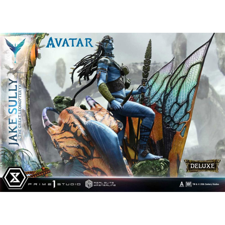 Prime 1 Studio Avatar - Jake Sully & The Great Leonopteryx Deluxe Version 1/4