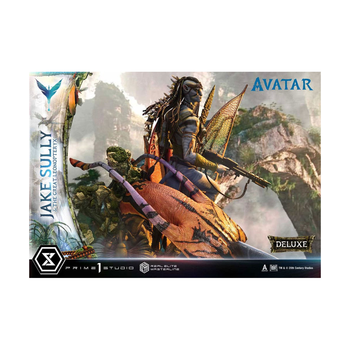 Prime 1 Studio Avatar - Jake Sully & The Great Leonopteryx Deluxe Version 1/4