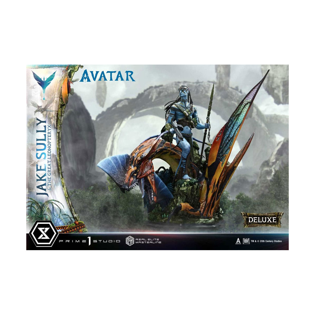 Prime 1 Studio Avatar - Jake Sully & The Great Leonopteryx Deluxe Version 1/4