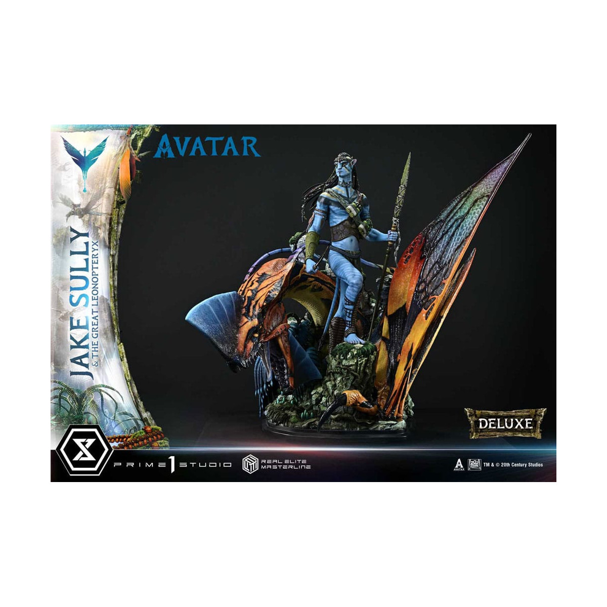 Prime 1 Studio Avatar - Jake Sully & The Great Leonopteryx Deluxe Version 1/4