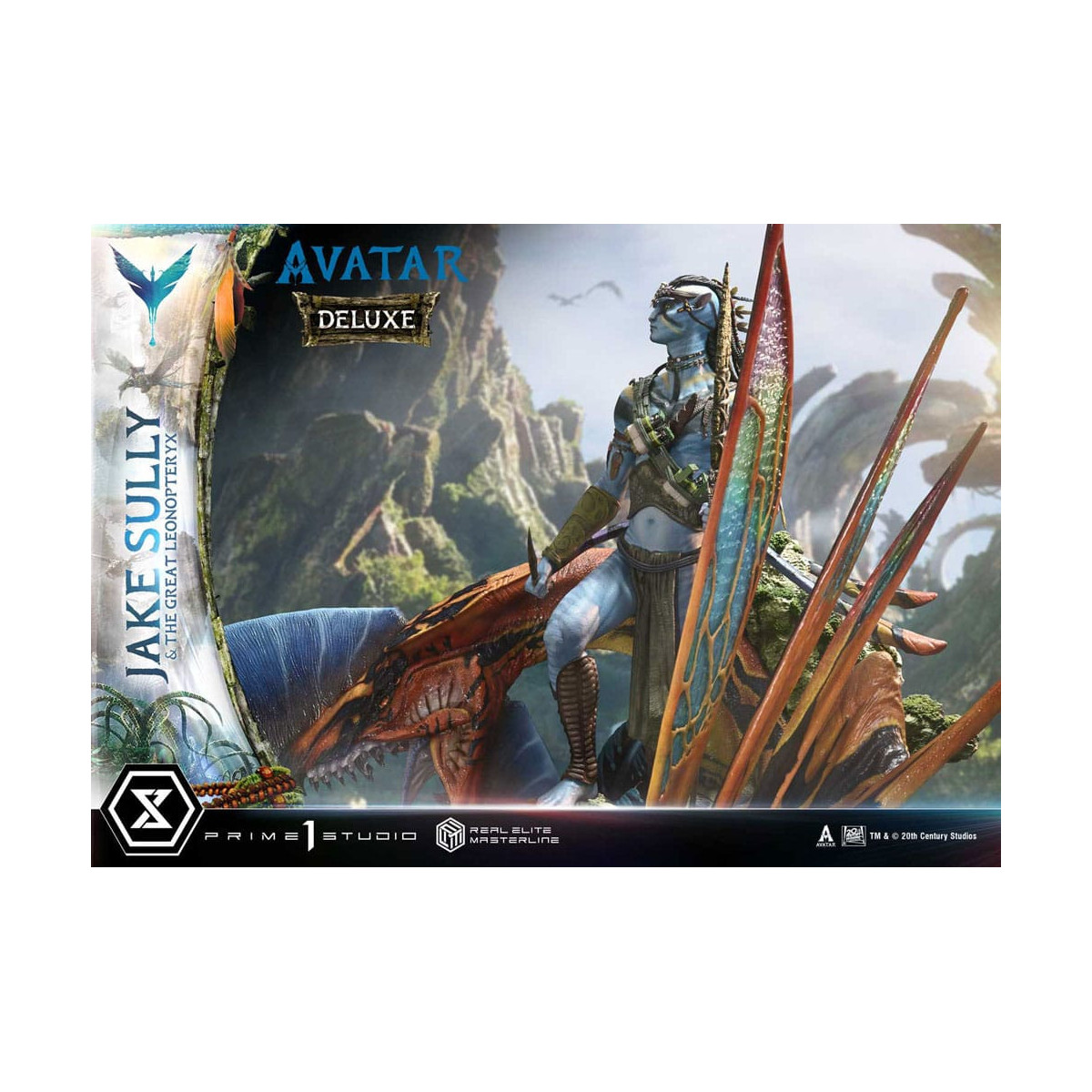 Prime 1 Studio Avatar - Jake Sully & The Great Leonopteryx Deluxe Version 1/4
