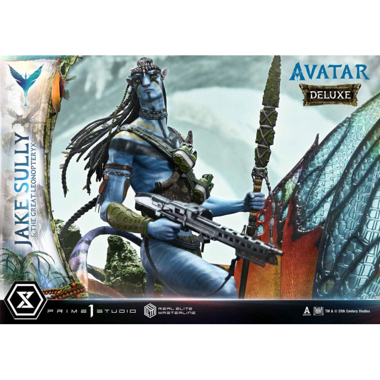 Prime 1 Studio Avatar - Jake Sully & The Great Leonopteryx Deluxe Version 1/4