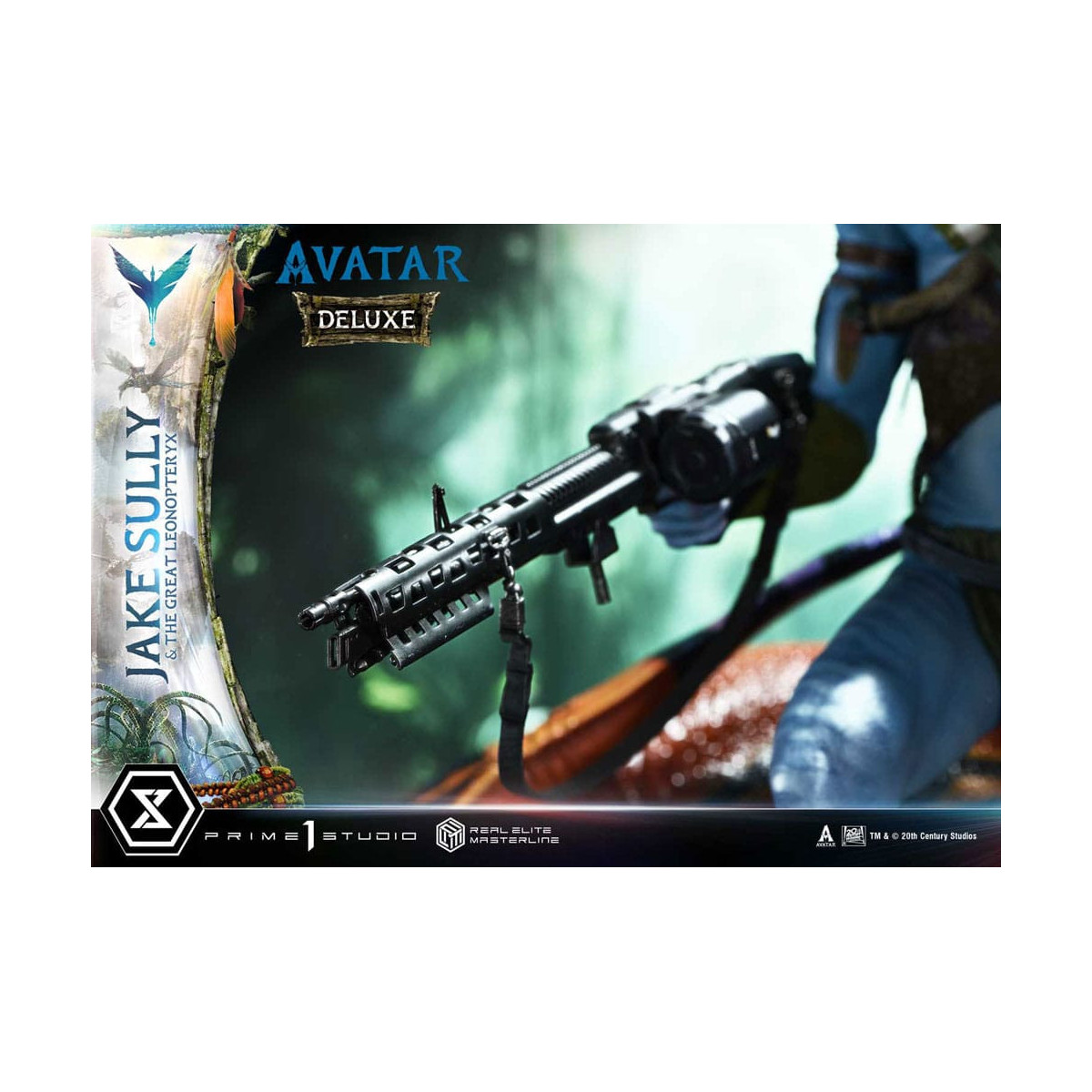 Prime 1 Studio Avatar - Jake Sully & The Great Leonopteryx Deluxe Version 1/4