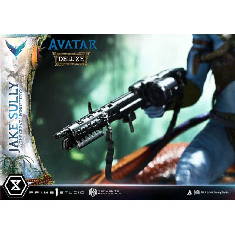 Prime 1 Studio Avatar - Jake Sully & The Great Leonopteryx Deluxe Version 1/4