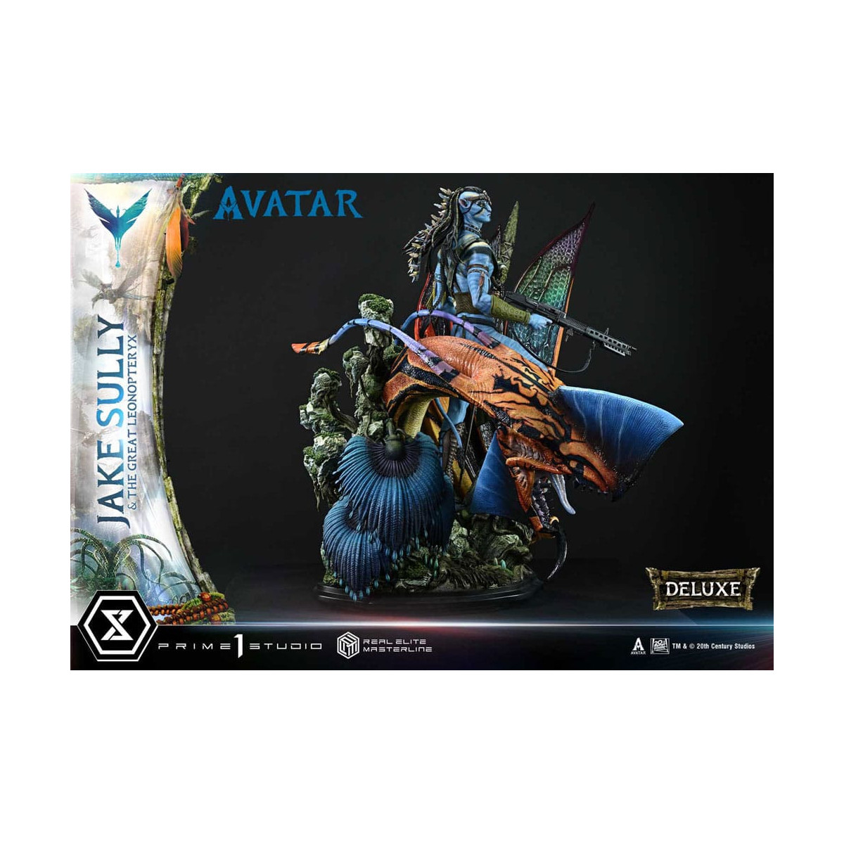 Prime 1 Studio Avatar - Jake Sully & The Great Leonopteryx Deluxe Version 1/4