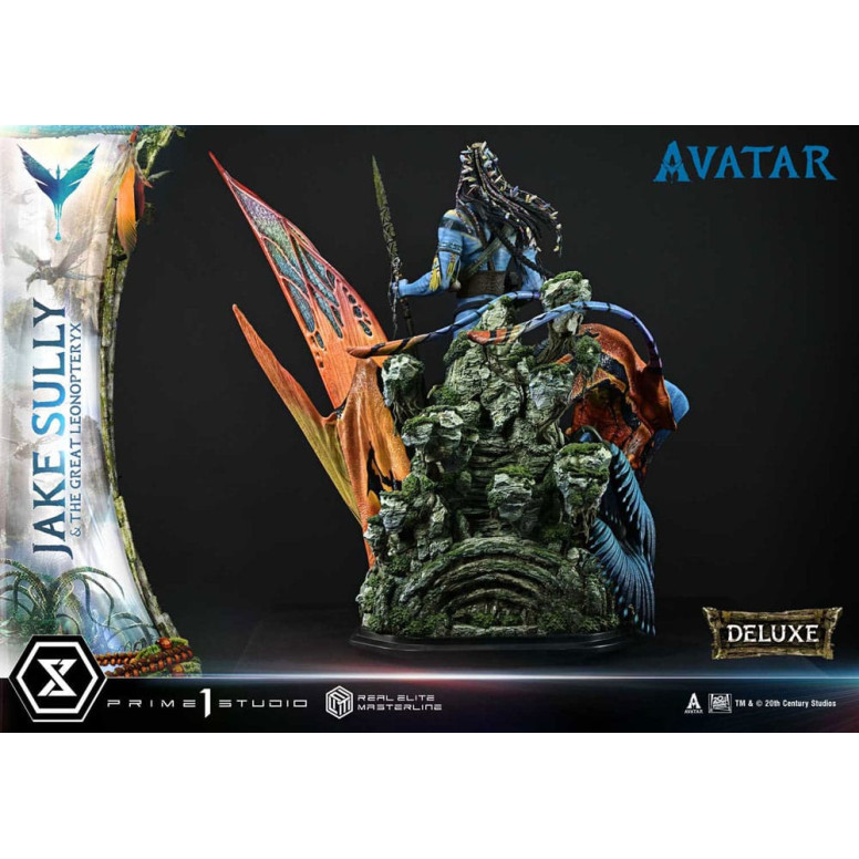 Prime 1 Studio Avatar - Jake Sully & The Great Leonopteryx Deluxe Version 1/4