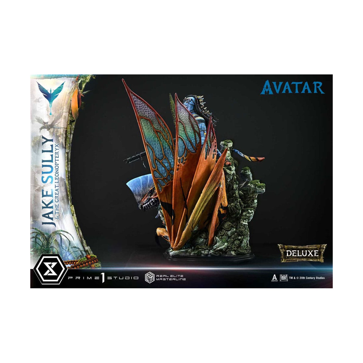 Prime 1 Studio Avatar - Jake Sully & The Great Leonopteryx Deluxe Version 1/4