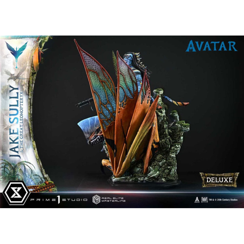 Prime 1 Studio Avatar - Jake Sully & The Great Leonopteryx Deluxe Version 1/4