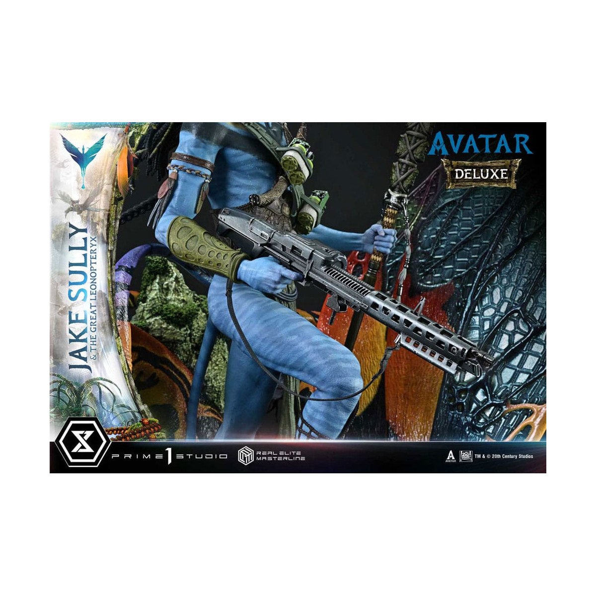 Prime 1 Studio Avatar - Jake Sully & The Great Leonopteryx Deluxe Version 1/4