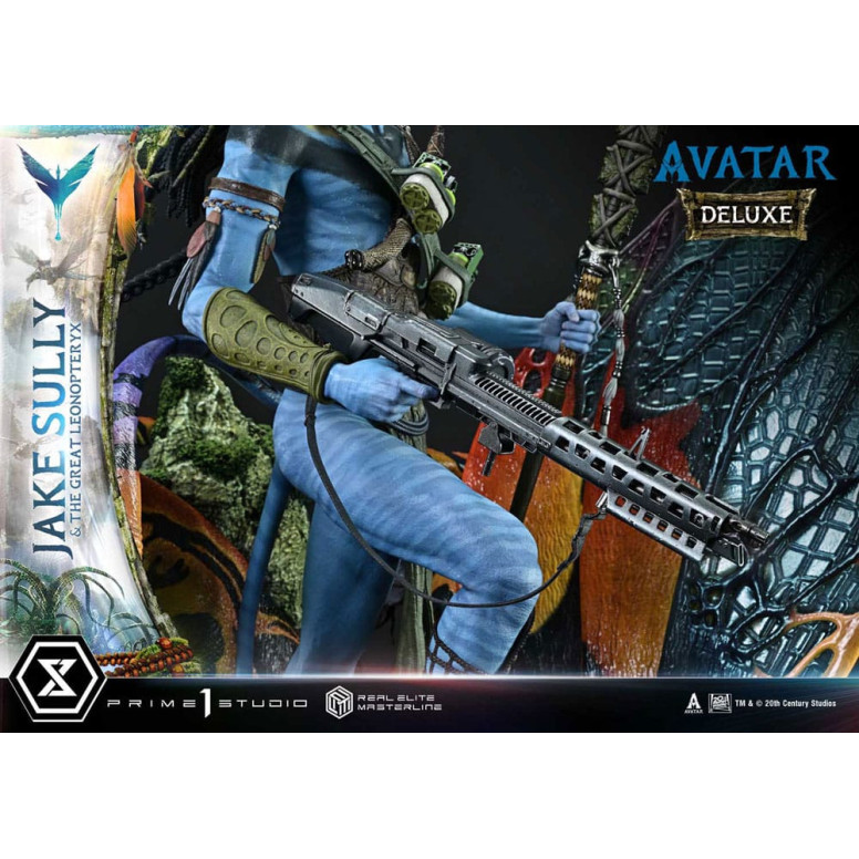 Prime 1 Studio Avatar - Jake Sully & The Great Leonopteryx Deluxe Version 1/4