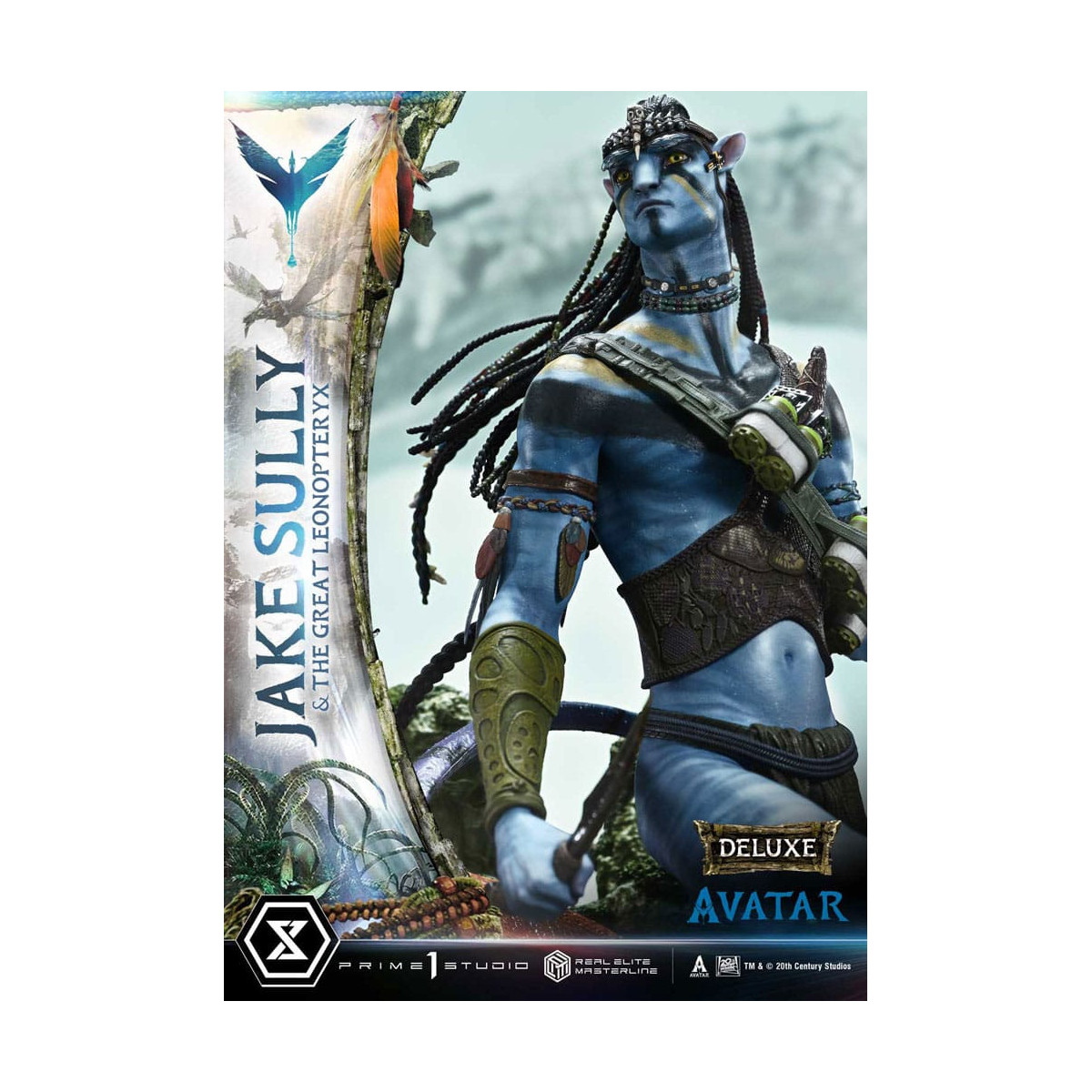 Prime 1 Studio Avatar - Jake Sully & The Great Leonopteryx Deluxe Version 1/4