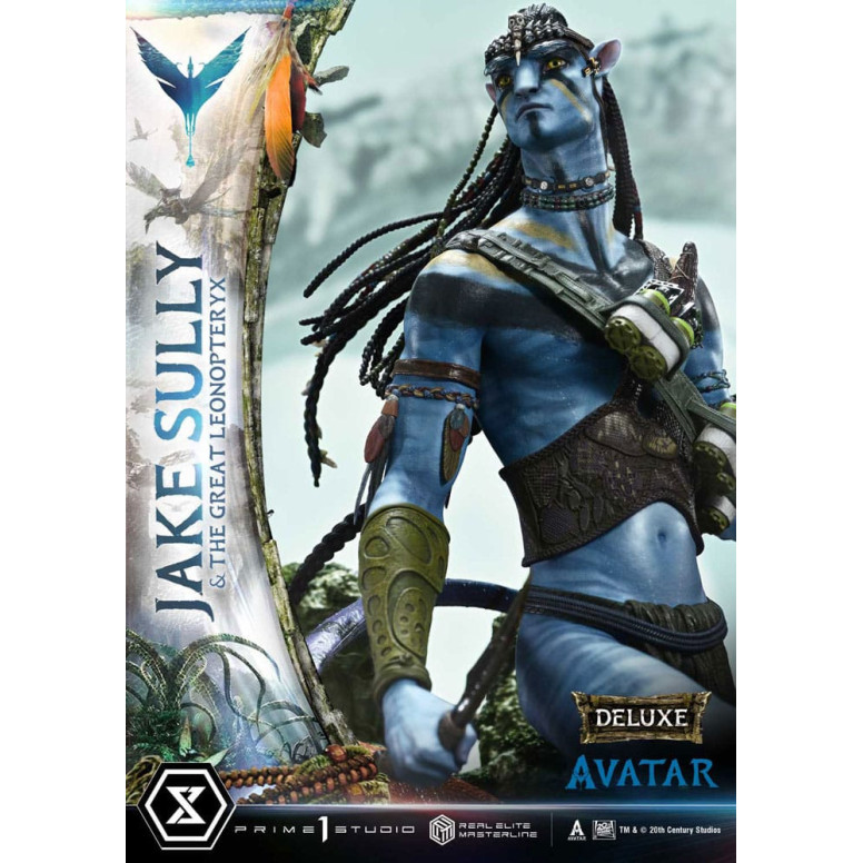 Prime 1 Studio Avatar - Jake Sully & The Great Leonopteryx Deluxe Version 1/4