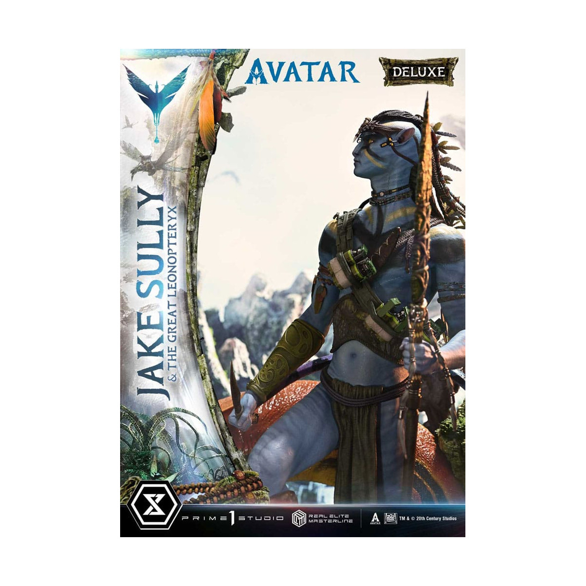Prime 1 Studio Avatar - Jake Sully & The Great Leonopteryx Deluxe Version 1/4