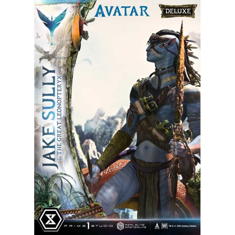 Prime 1 Studio Avatar - Jake Sully & The Great Leonopteryx Deluxe Version 1/4