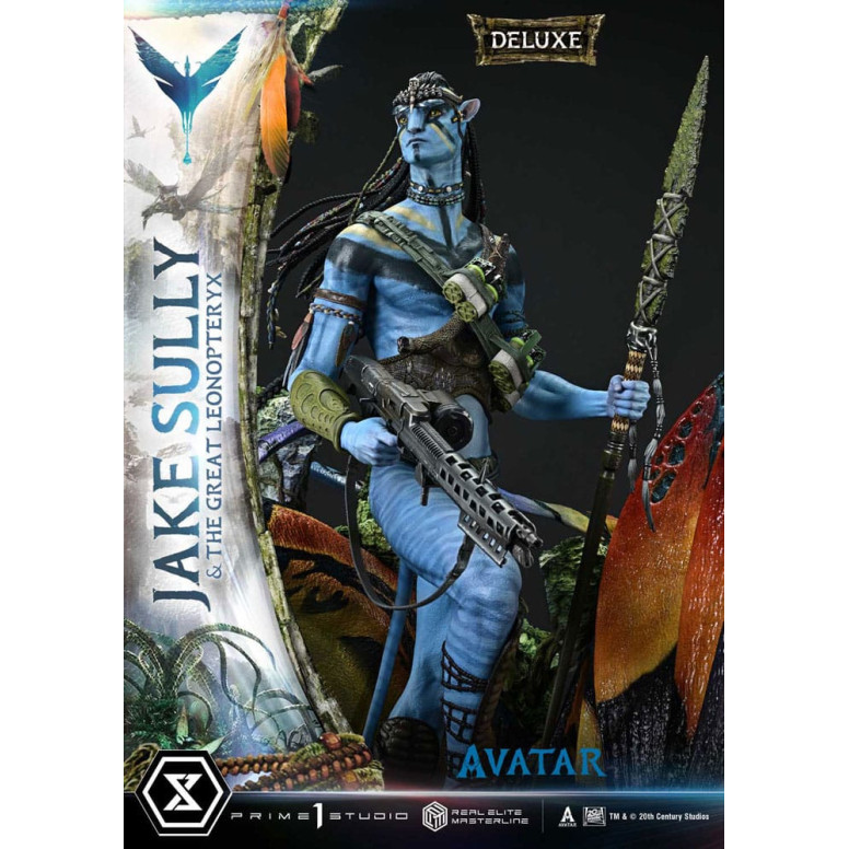 Prime 1 Studio Avatar - Jake Sully & The Great Leonopteryx Deluxe Version 1/4