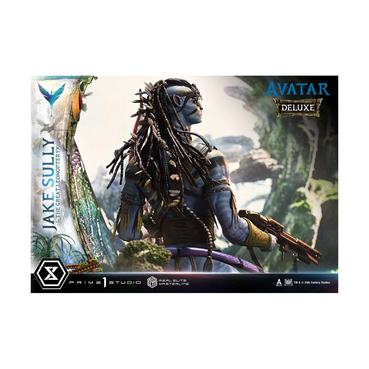Prime 1 Studio Avatar - Jake Sully & The Great Leonopteryx Deluxe Version 1/4