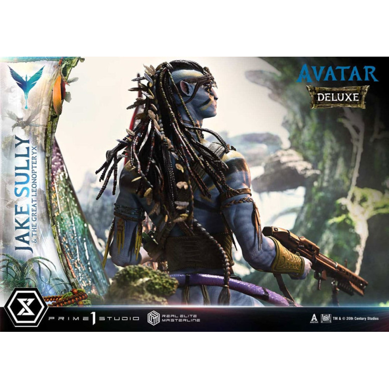 Prime 1 Studio Avatar - Jake Sully & The Great Leonopteryx Deluxe Version 1/4