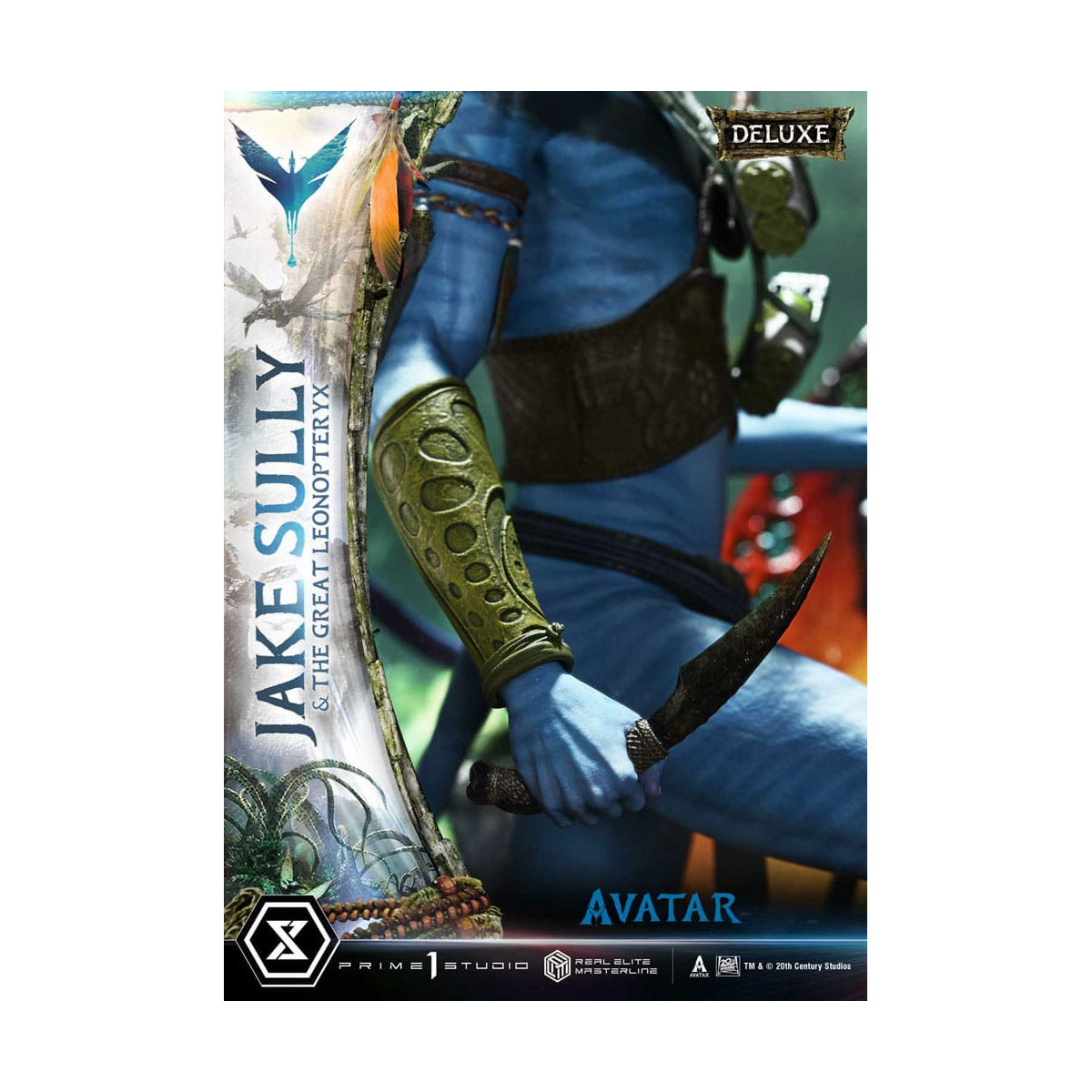 Prime 1 Studio Avatar - Jake Sully & The Great Leonopteryx Deluxe Version 1/4