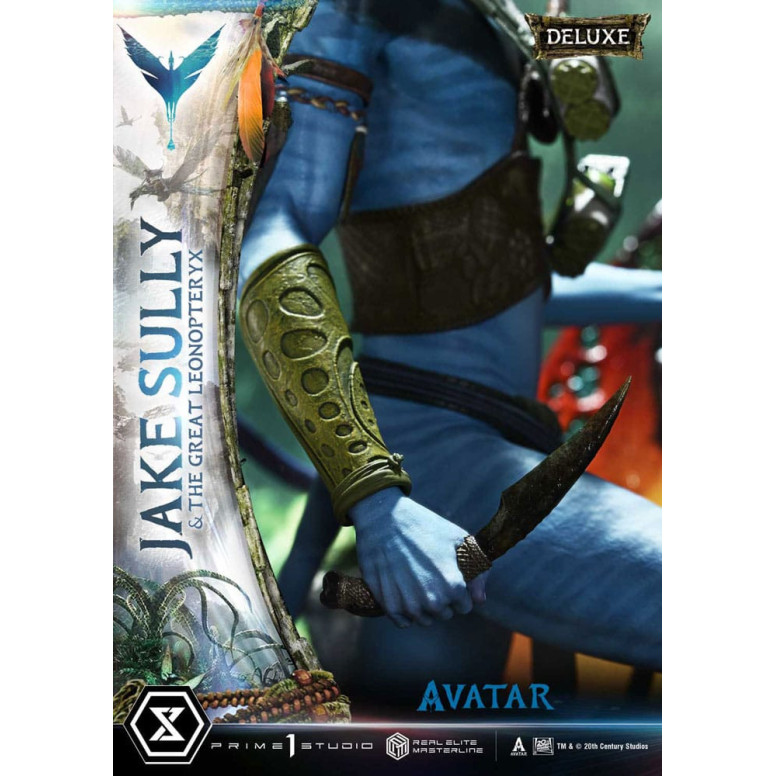 Prime 1 Studio Avatar - Jake Sully & The Great Leonopteryx Deluxe Version 1/4