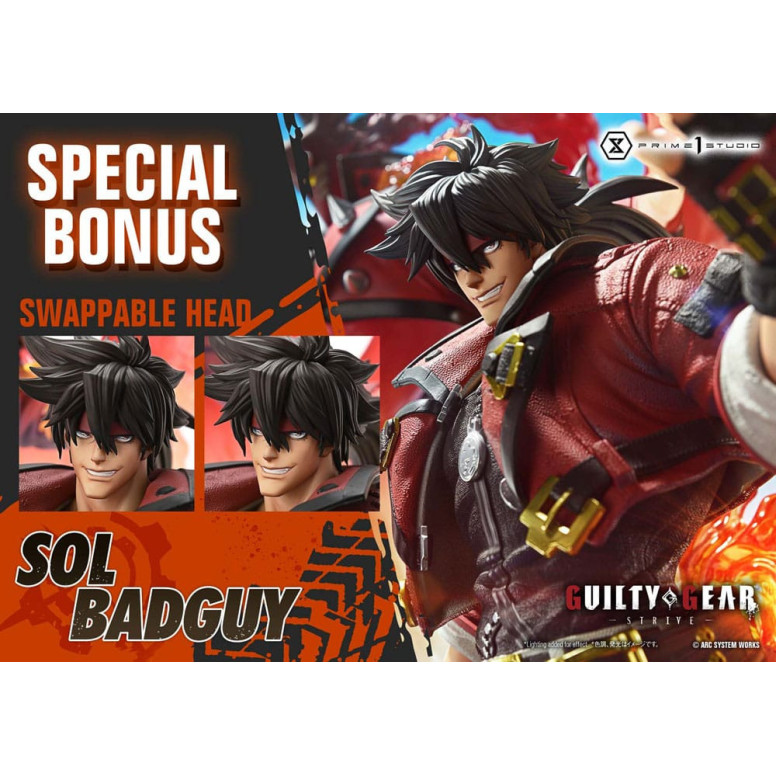 Prime 1 Studio - Guilty gear Strive - Sol Badguy Bonus Version Premium Masterline Series 1/4