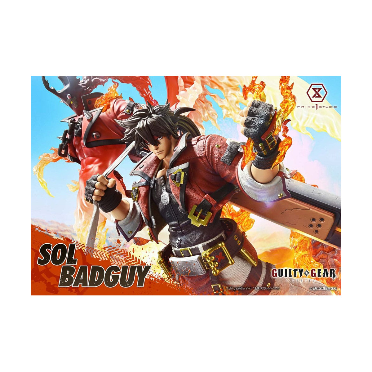 Prime 1 Studio - Guilty gear Strive - Sol Badguy Bonus Version Premium Masterline Series 1/4