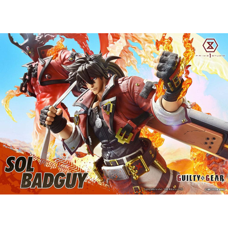 Prime 1 Studio - Guilty gear Strive - Sol Badguy Bonus Version Premium Masterline Series 1/4