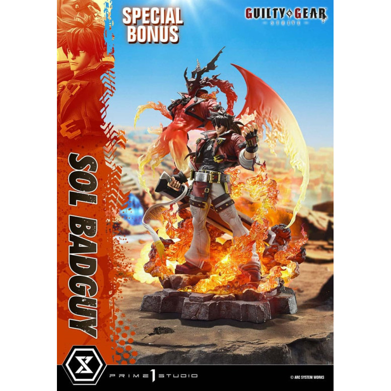 Prime 1 Studio - Guilty gear Strive - Sol Badguy Bonus Version Premium Masterline Series 1/4