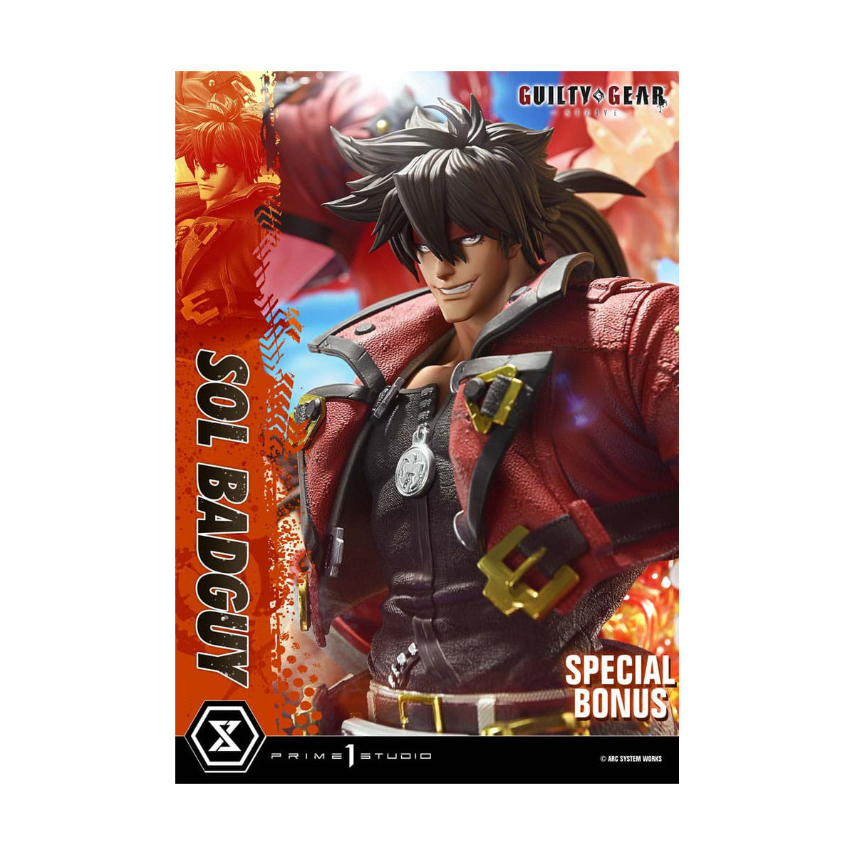 Prime 1 Studio - Guilty gear Strive - Sol Badguy Bonus Version Premium Masterline Series 1/4