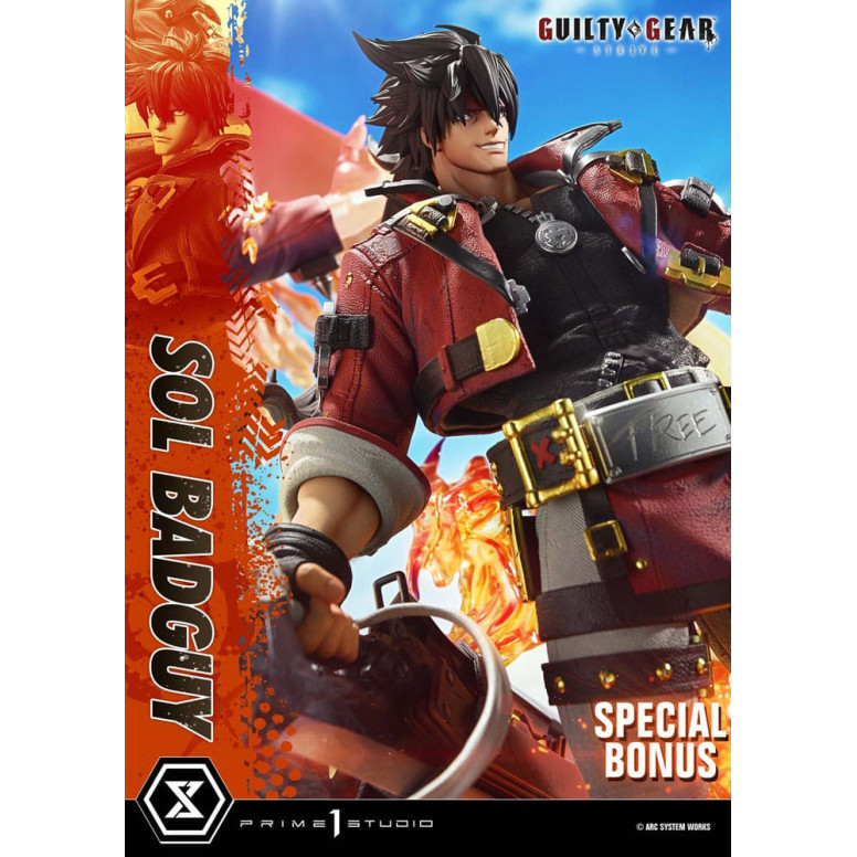 Prime 1 Studio - Guilty gear Strive - Sol Badguy Bonus Version Premium Masterline Series 1/4