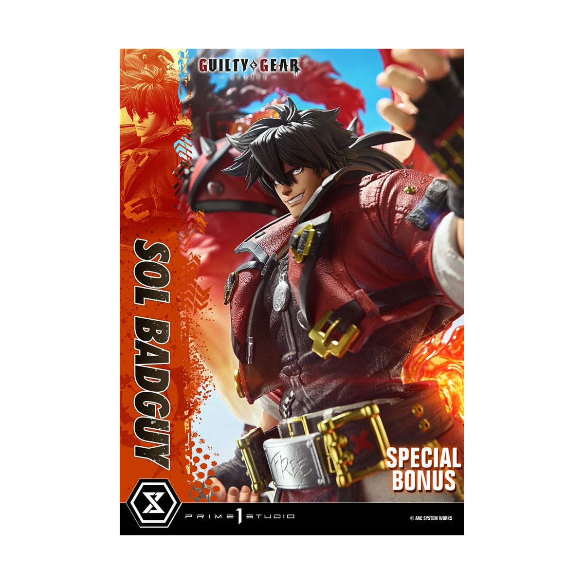 Prime 1 Studio - Guilty gear Strive - Sol Badguy Bonus Version Premium Masterline Series 1/4