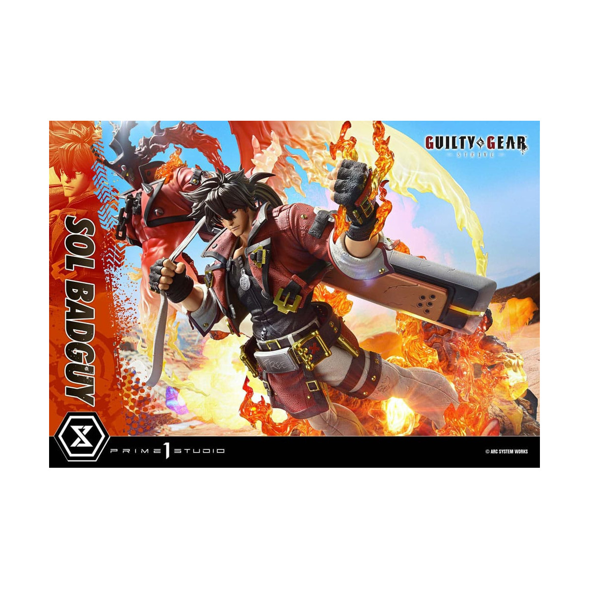 Prime 1 Studio - Guilty gear Strive - Sol Badguy Bonus Version Premium Masterline Series 1/4