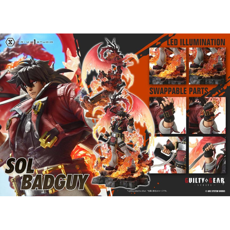 Prime 1 Studio - Guilty gear Strive - Sol Badguy Bonus Version Premium Masterline Series 1/4