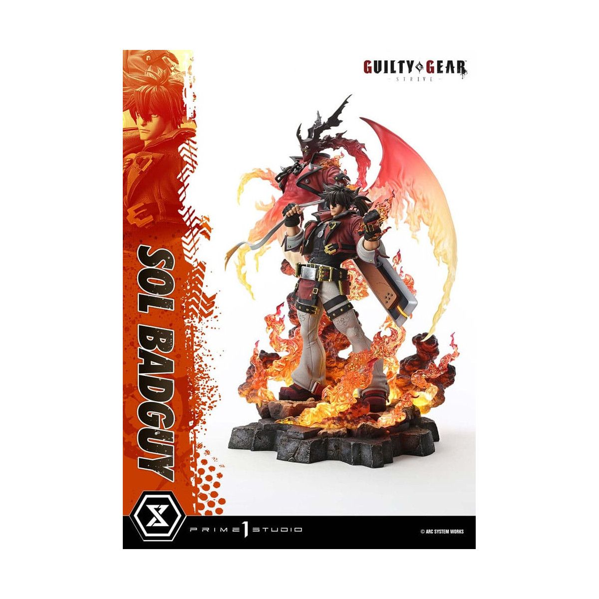 Prime 1 Studio - Guilty gear Strive - Sol Badguy Bonus Version Premium Masterline Series 1/4