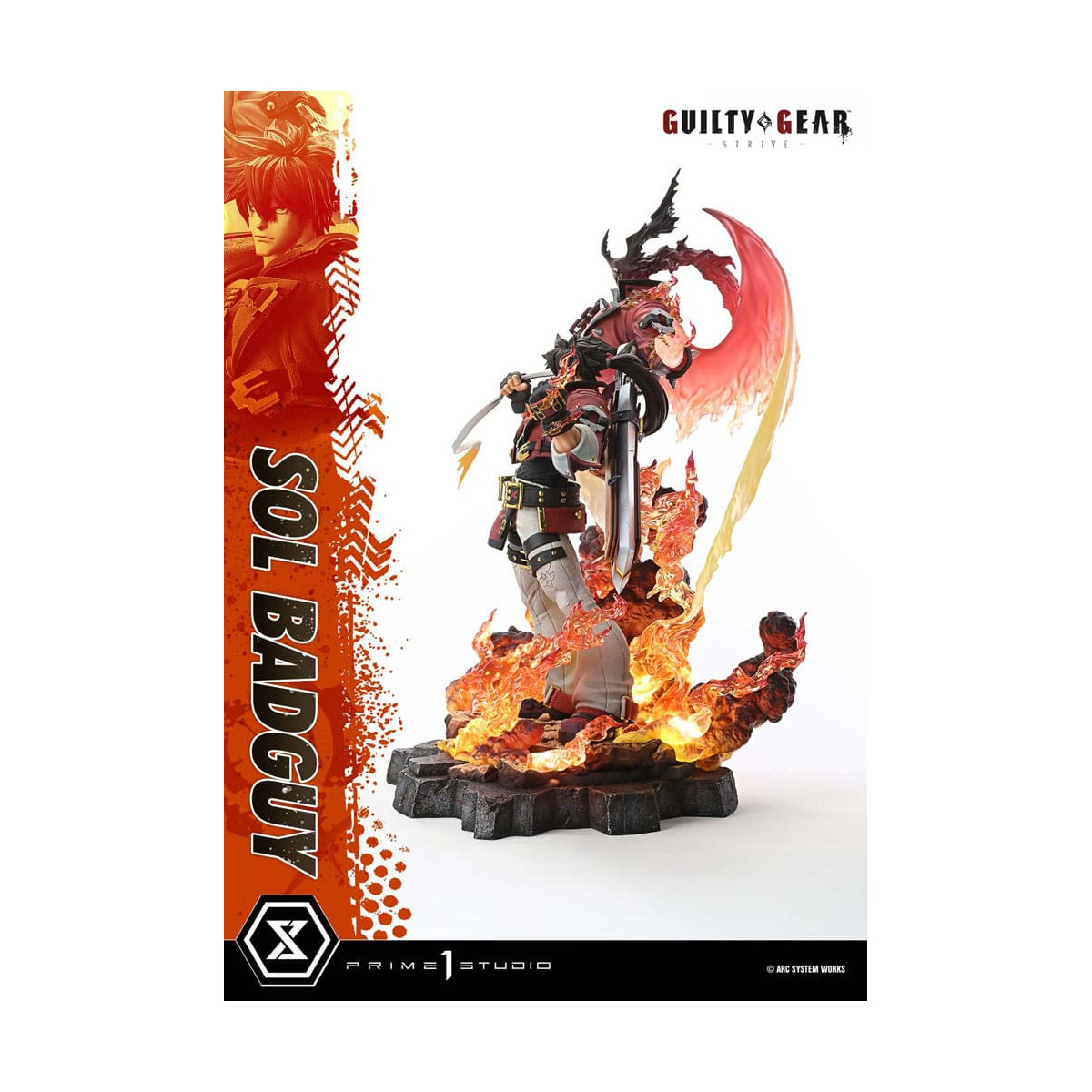 Prime 1 Studio - Guilty gear Strive - Sol Badguy Bonus Version Premium Masterline Series 1/4
