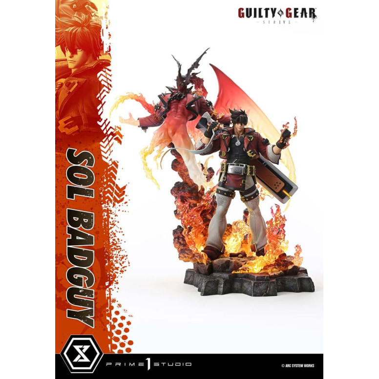 Prime 1 Studio - Guilty gear Strive - Sol Badguy Bonus Version Premium Masterline Series 1/4
