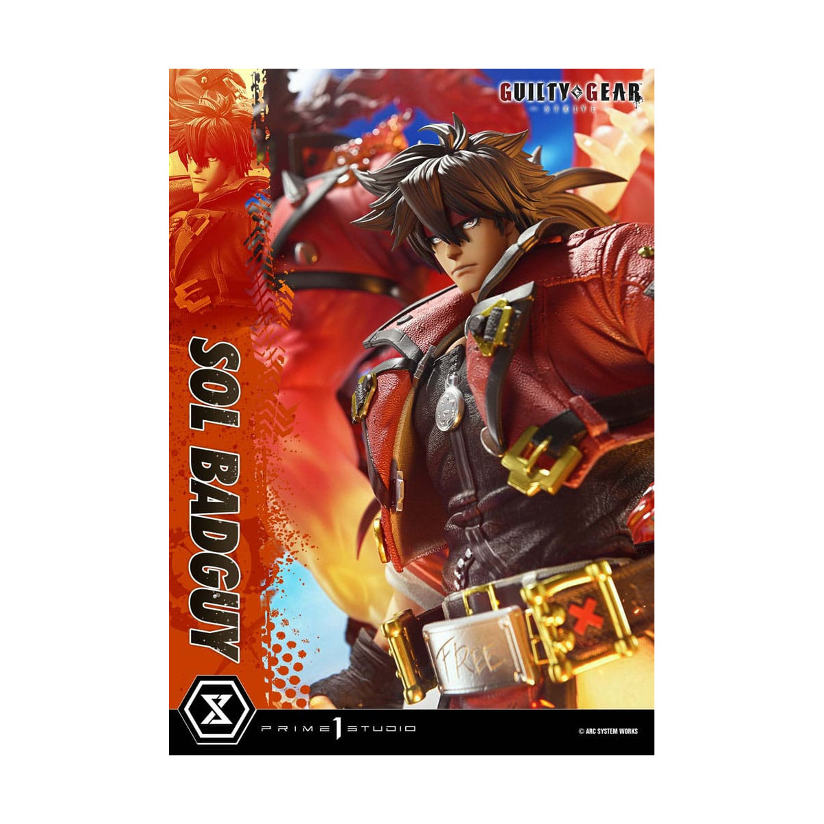 Prime 1 Studio - Guilty gear Strive - Sol Badguy Bonus Version Premium Masterline Series 1/4