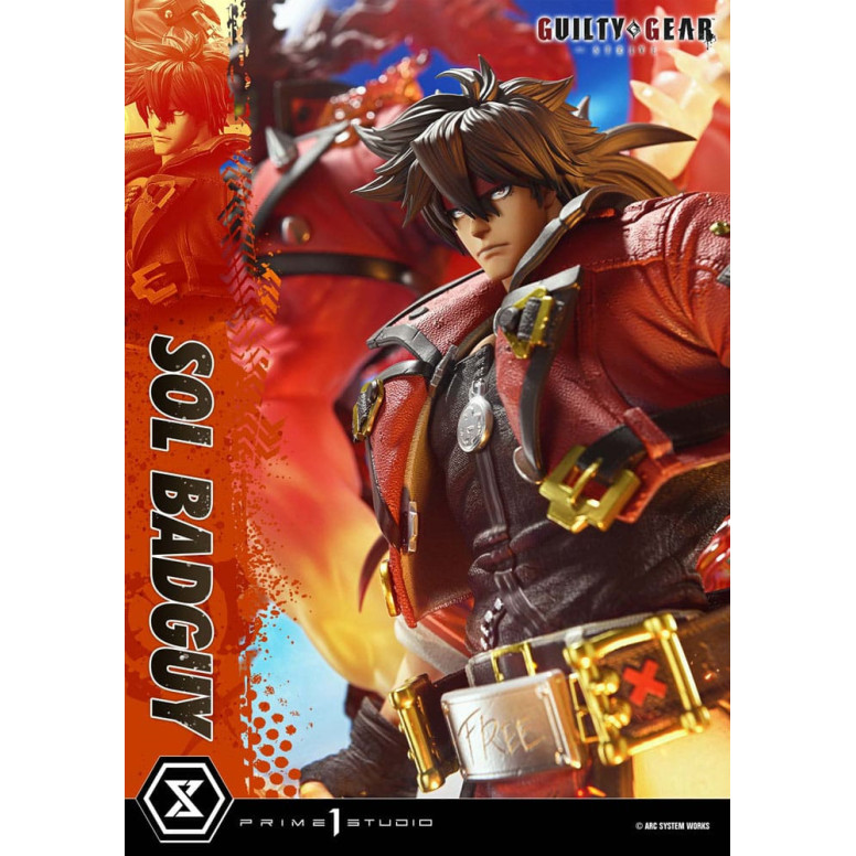 Prime 1 Studio - Guilty gear Strive - Sol Badguy Bonus Version Premium Masterline Series 1/4