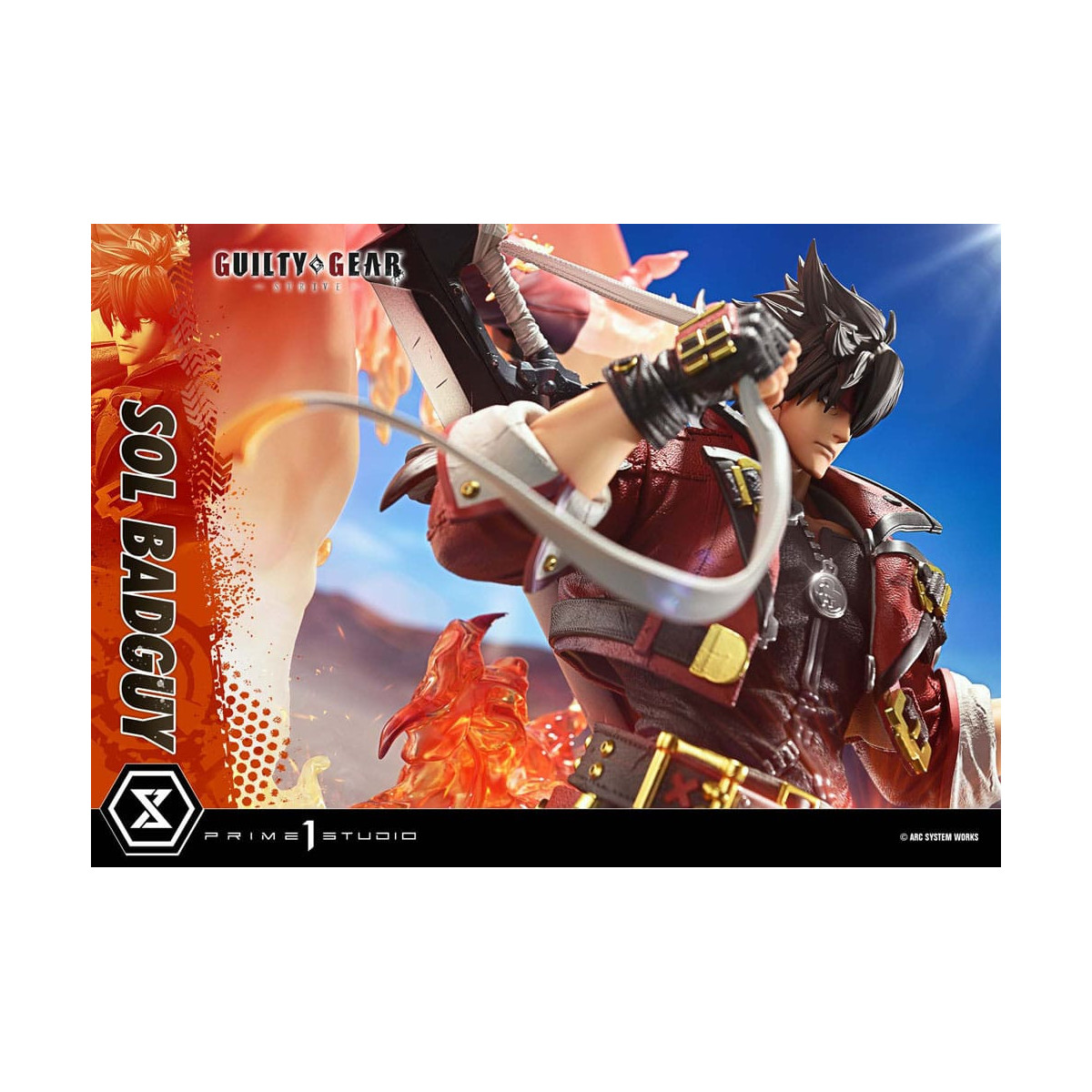 Prime 1 Studio - Guilty gear Strive - Sol Badguy Bonus Version Premium Masterline Series 1/4
