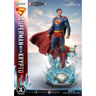 Prime 1 Studio - Superman with Krypto Bonus Version - Real Elite Masterline Series 1/3