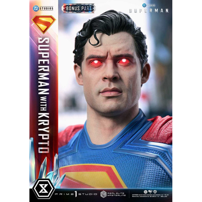 Prime 1 Studio - Superman with Krypto Bonus Version - Real Elite Masterline Series 1/3