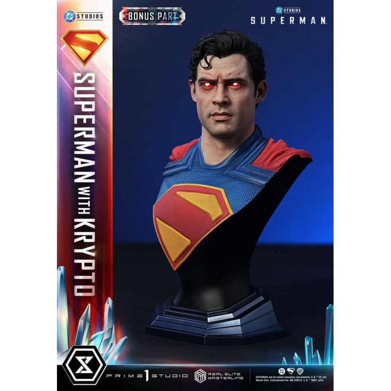 Prime 1 Studio - Superman with Krypto Bonus Version - Real Elite Masterline Series 1/3