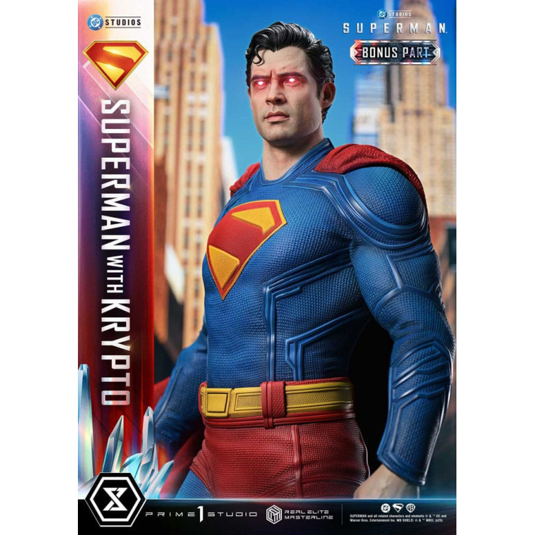 Prime 1 Studio - Superman with Krypto Bonus Version - Real Elite Masterline Series 1/3